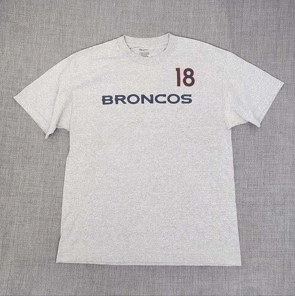 Reebok Other - Denver Broncos ×Reebok Peyton Manning Grey Tee Shirt.